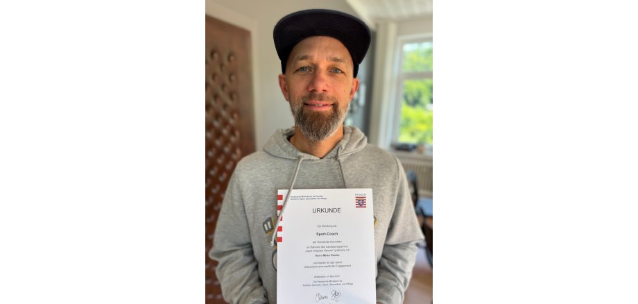 Mirko Reinke ist in 2025 erneut als Sport-Coach für die Gemeinde Schmitten berufen worden.